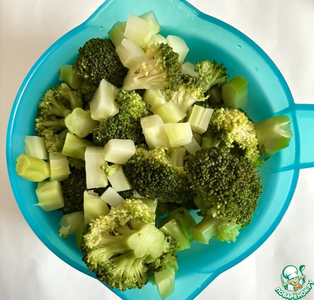 Биточки из брокколи и сыра