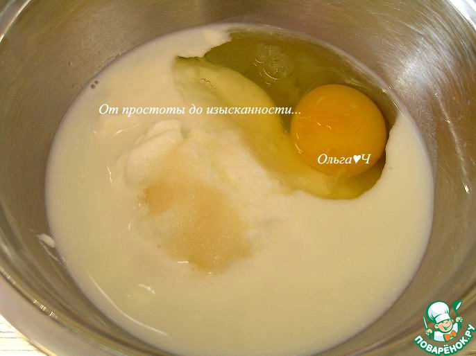 Блинчики с творогом в нежнейшей заливке