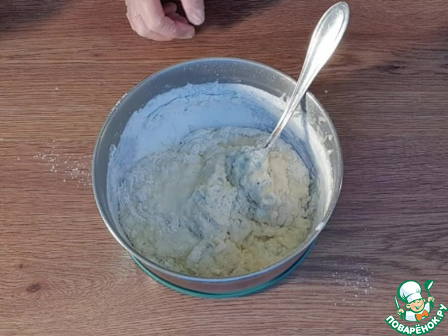 Блинные треугольники с двумя начинками