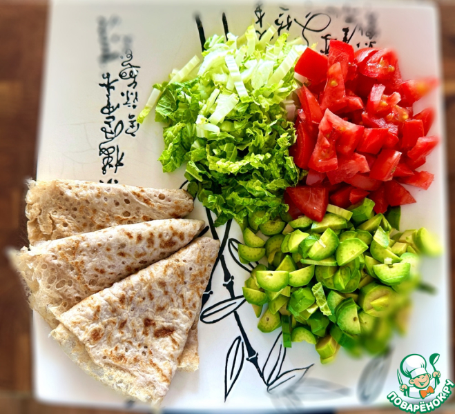 Блины из зеленой гречки