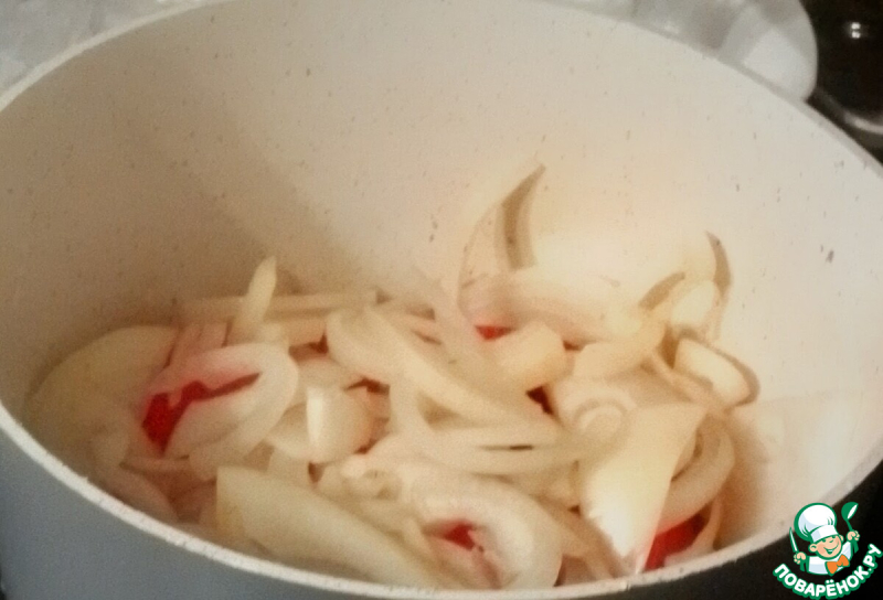Блюдо из курицы и запеченного риса