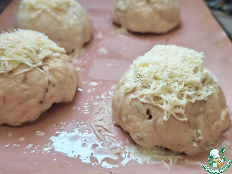 Бомбочки из индейки с лисичками