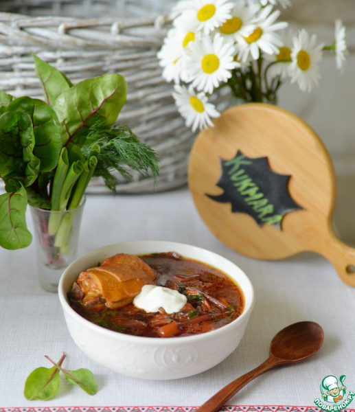 Ботвинник с курицей