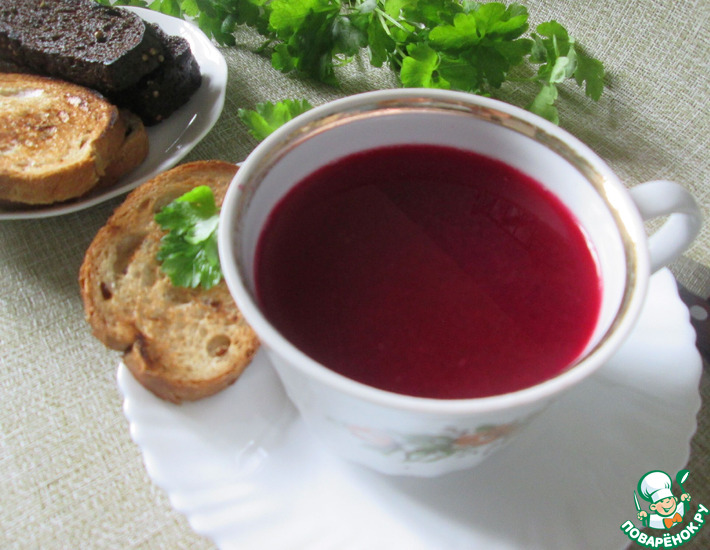 Бульон-борщок