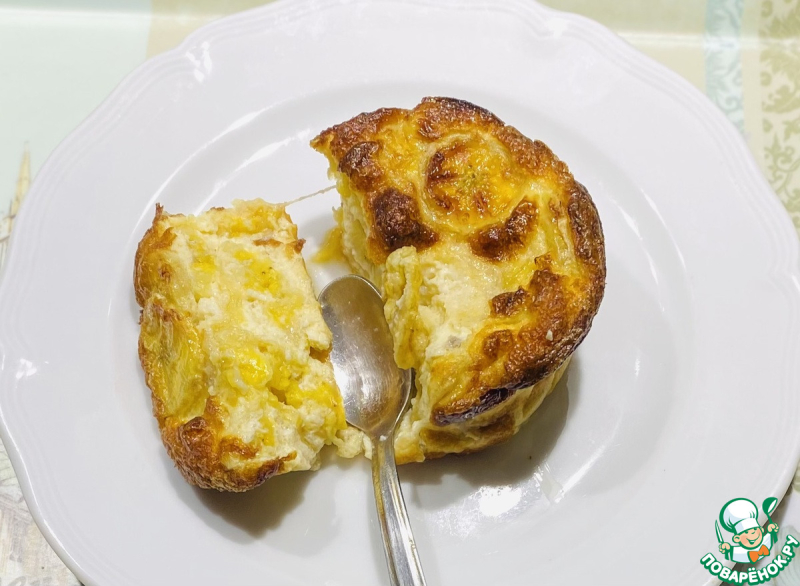 Быстрый завтрак с бананом и яйцом
