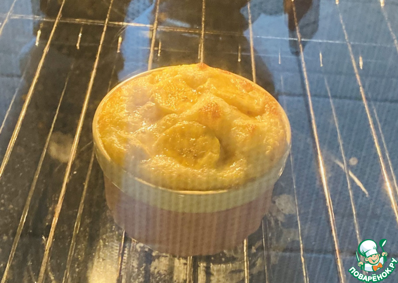 Быстрый завтрак с бананом и яйцом