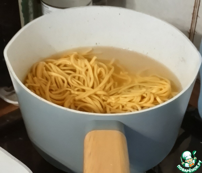 Чапче из овощей с лапшой