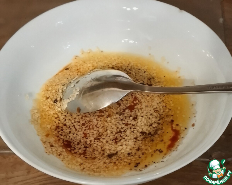 Чапче из овощей с лапшой