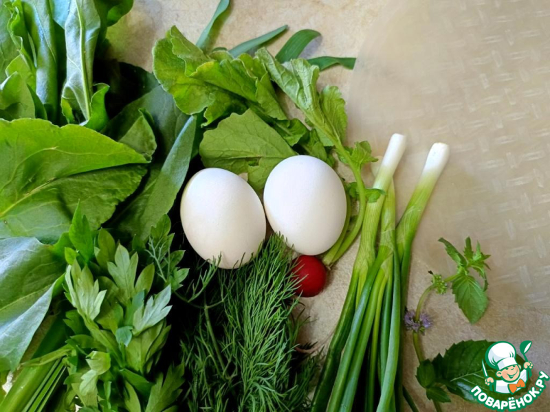 Чебуреки из рисовой бумаги с зеленью