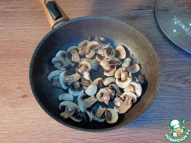 Цветная капуста с грибами