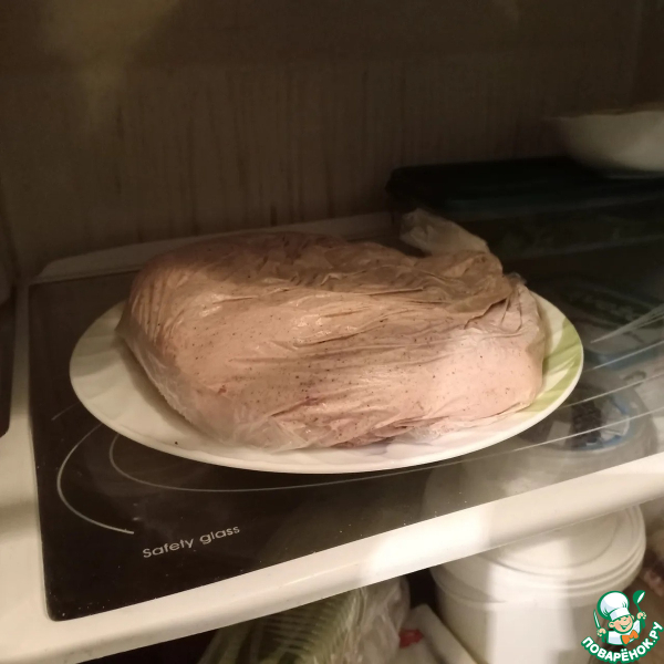 Цыплята-корнишоны, запеченные в духовке