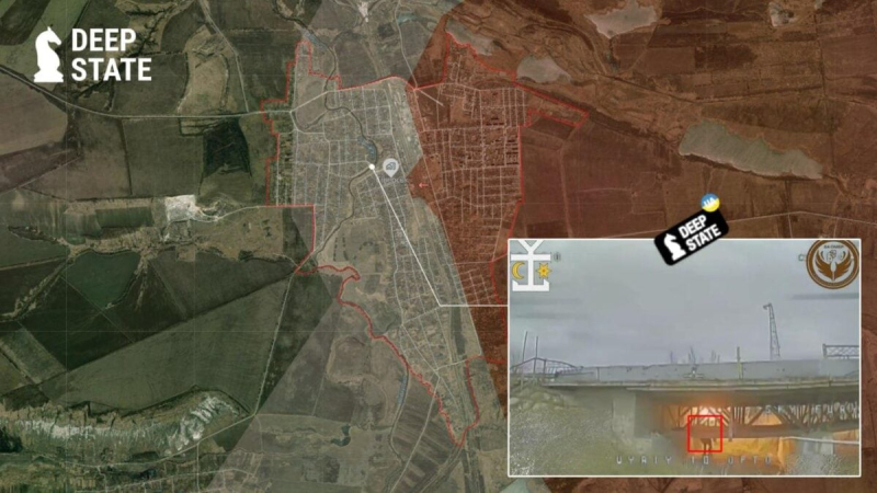 DeepState: Северск постепенно переходит в руки врага