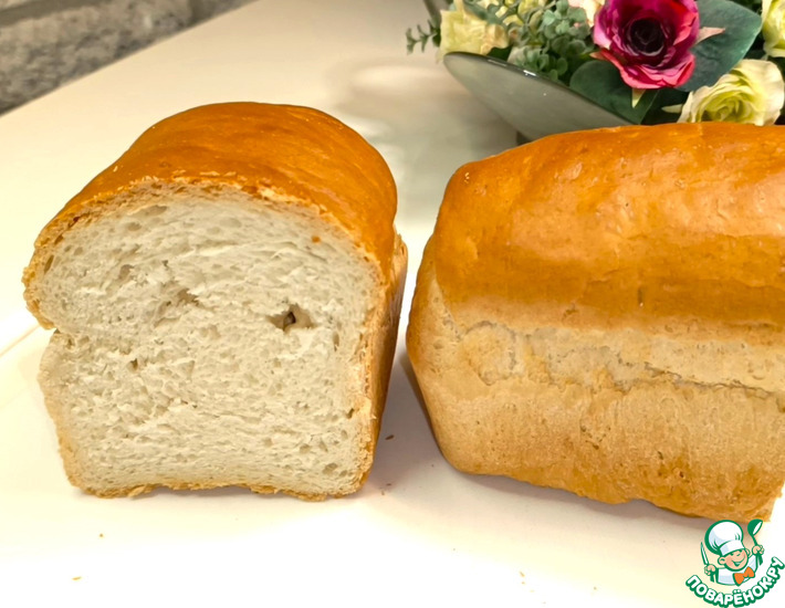 Домашний хлеб кирпичиком