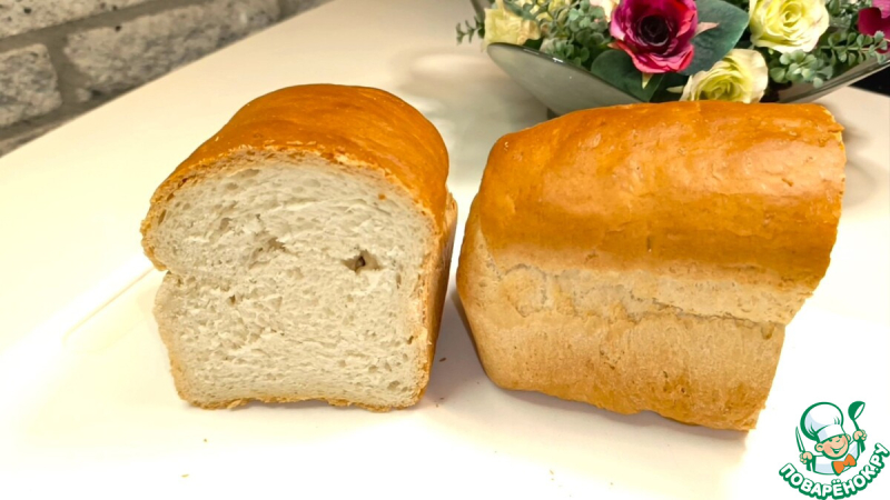 Домашний хлеб кирпичиком