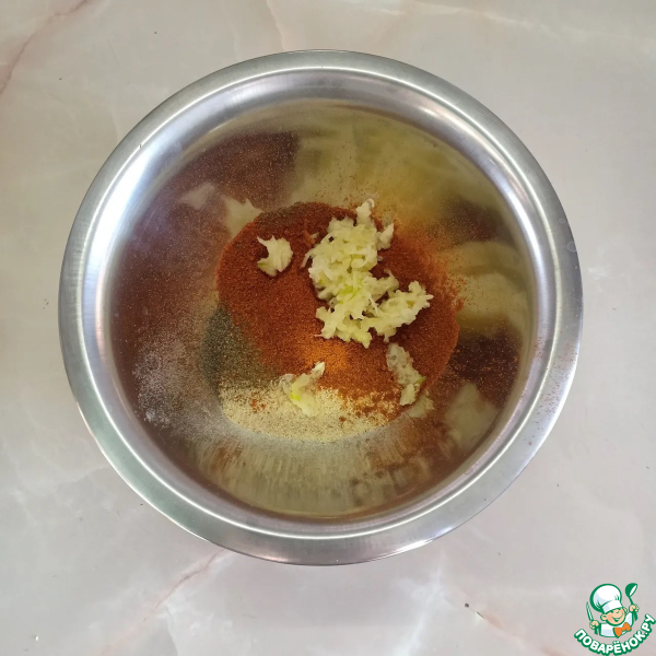 Домашняя грудинка, запеченная в фольге