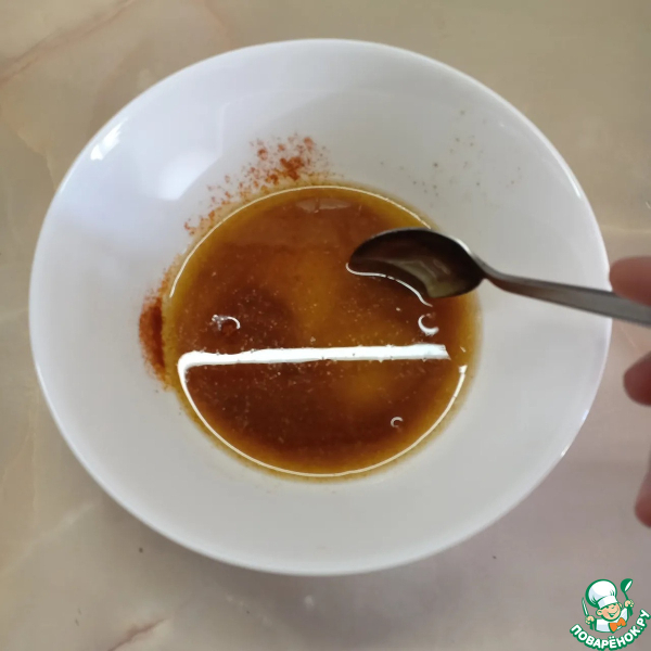 Домашняя грудинка, запеченная в фольге