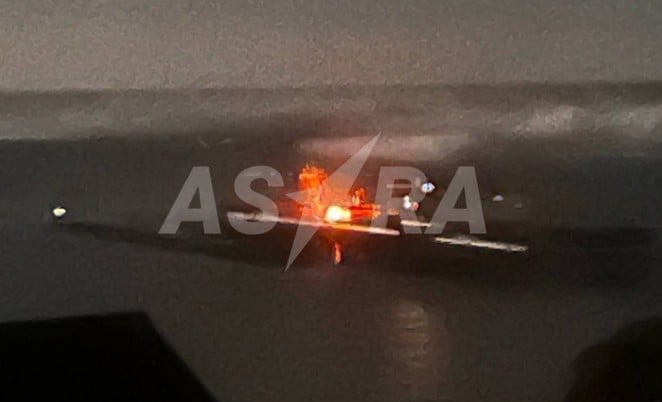 Дроны ударили по порту Туапсе в Краснодарском крае РФ: Зафиксировано как минимум 3 очага возгорания