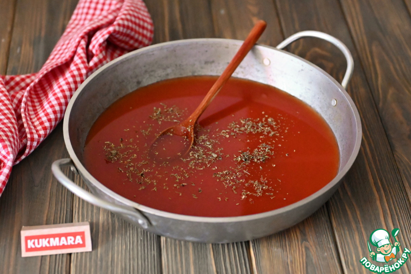 Фаршированные макароны-ракушки в соусе