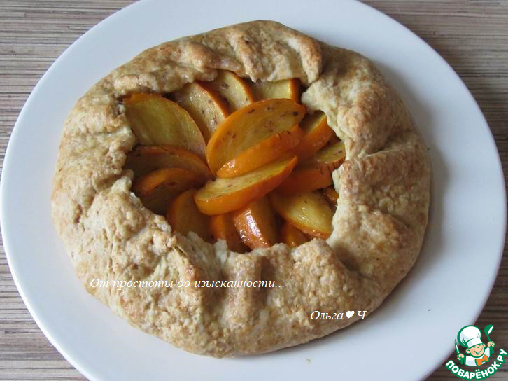 Галета с хурмой