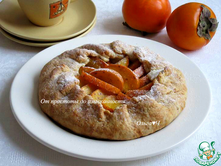 Галета с хурмой