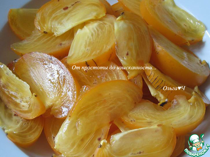 Галета с хурмой