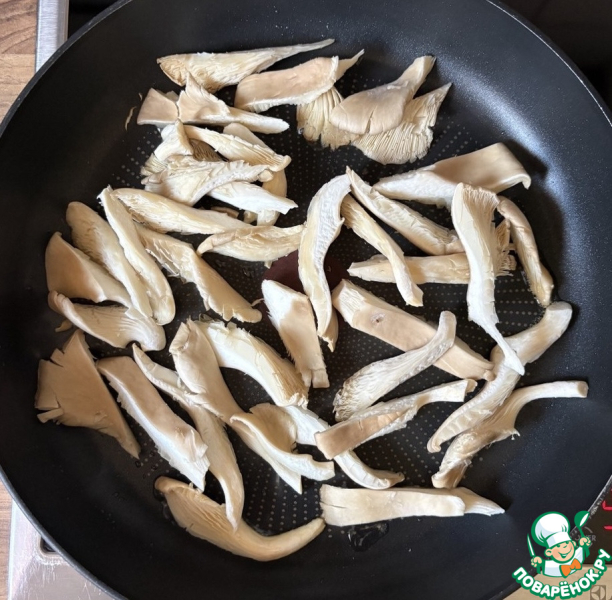 Глазированные, пряные вешенки