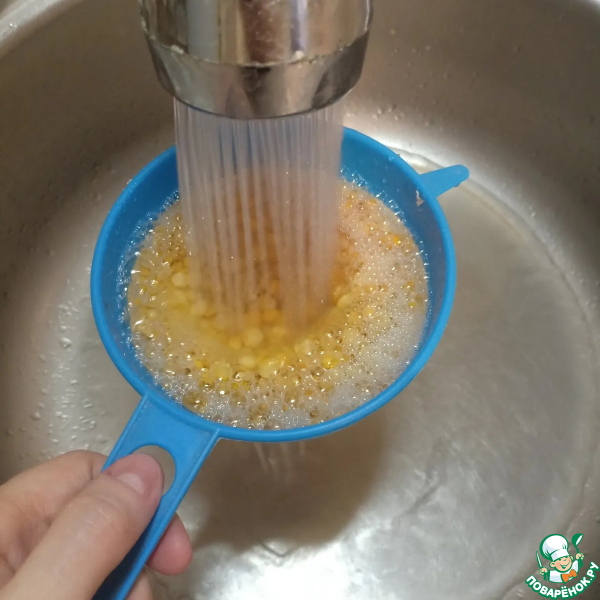 Гороховый крем-суп с копченостями