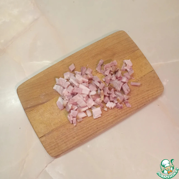 Гороховый крем-суп с копченостями