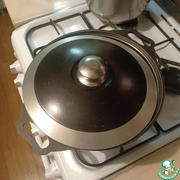 Гороховый крем-суп с копченостями