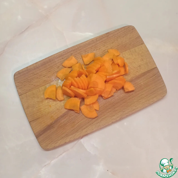 Гороховый крем-суп с копченостями