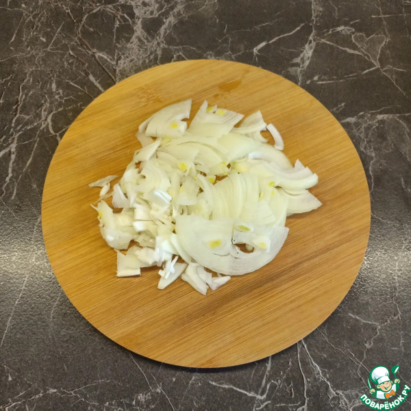 Говяжья печень в жировой сетке