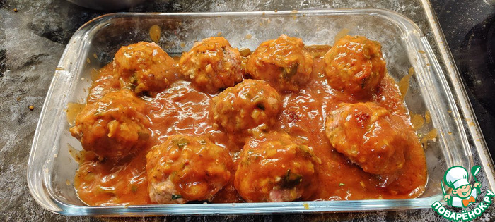 Гречаники в томатном соусе