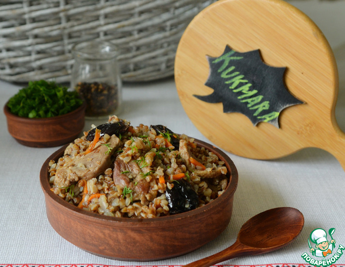 Гречневая каша с уткой по-купечески