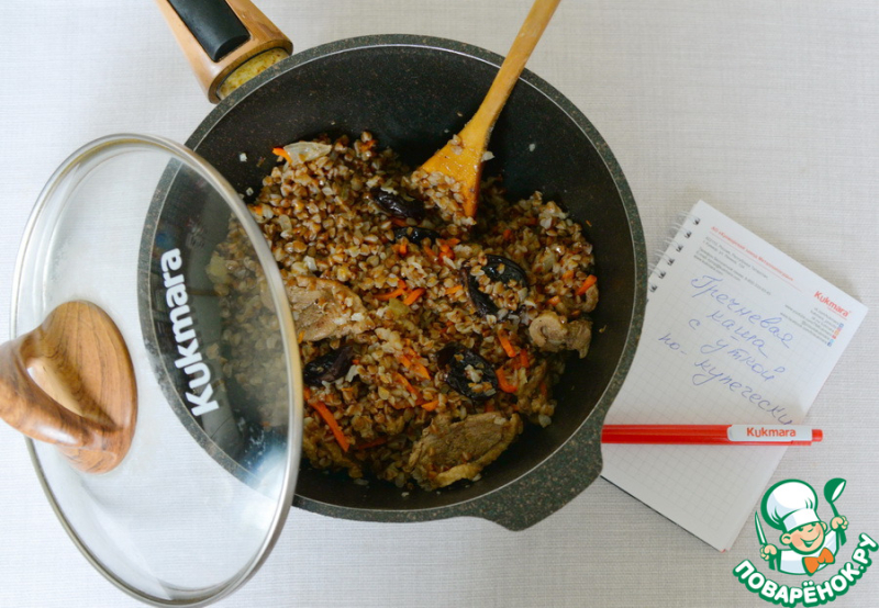 Гречневая каша с уткой по-купечески