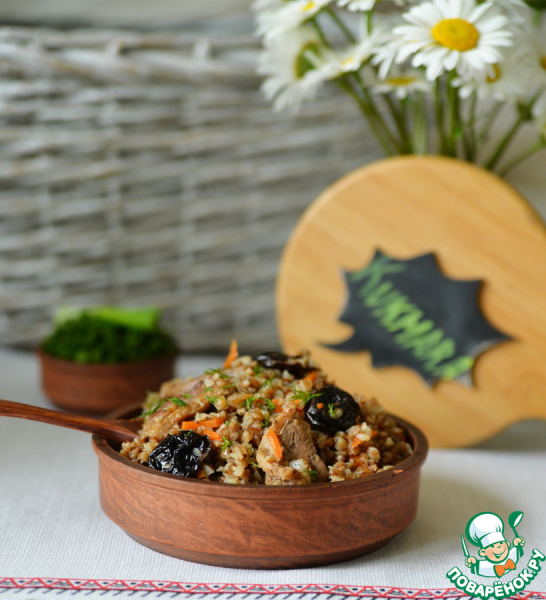 Гречневая каша с уткой по-купечески