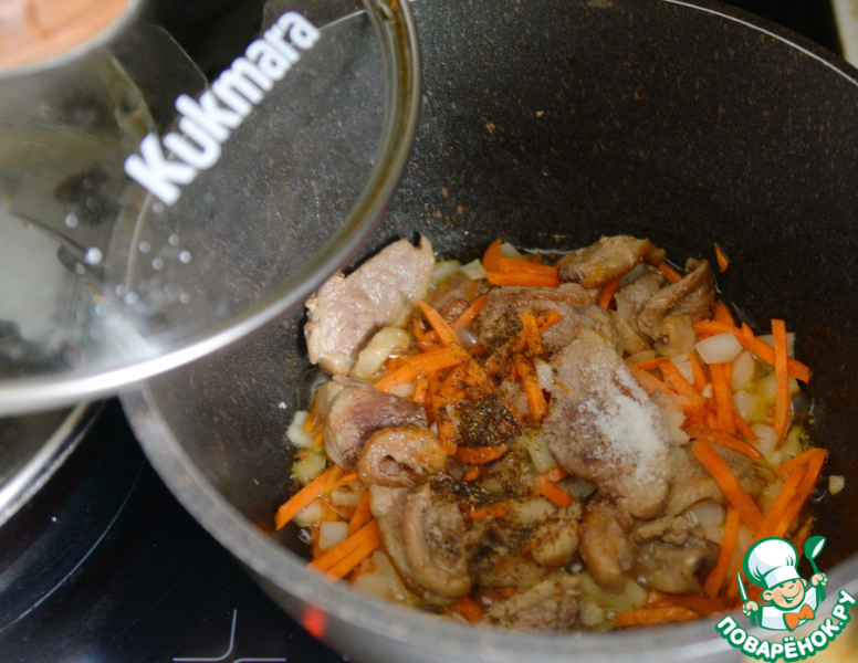 Гречневая каша с уткой по-купечески