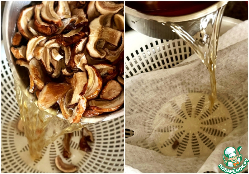 Грибы и капуста. Суп. Грибная солянка