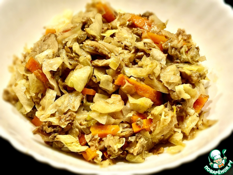 Грибы и капуста. Суп. Грибная солянка