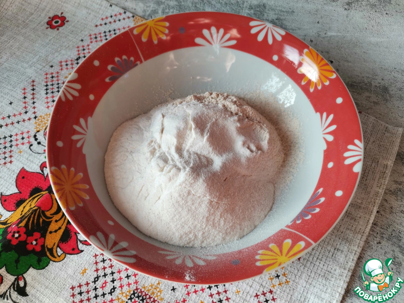Хлеб с грецкими орехами