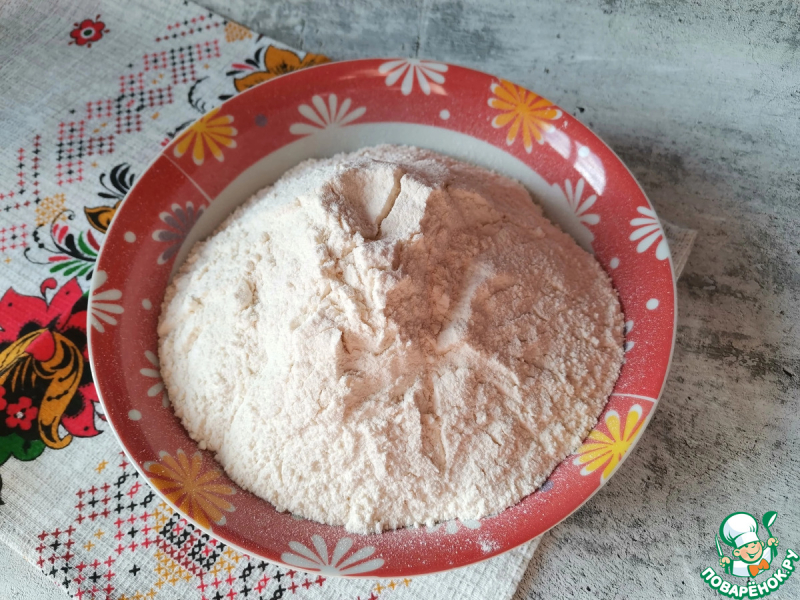 Хлеб с грецкими орехами