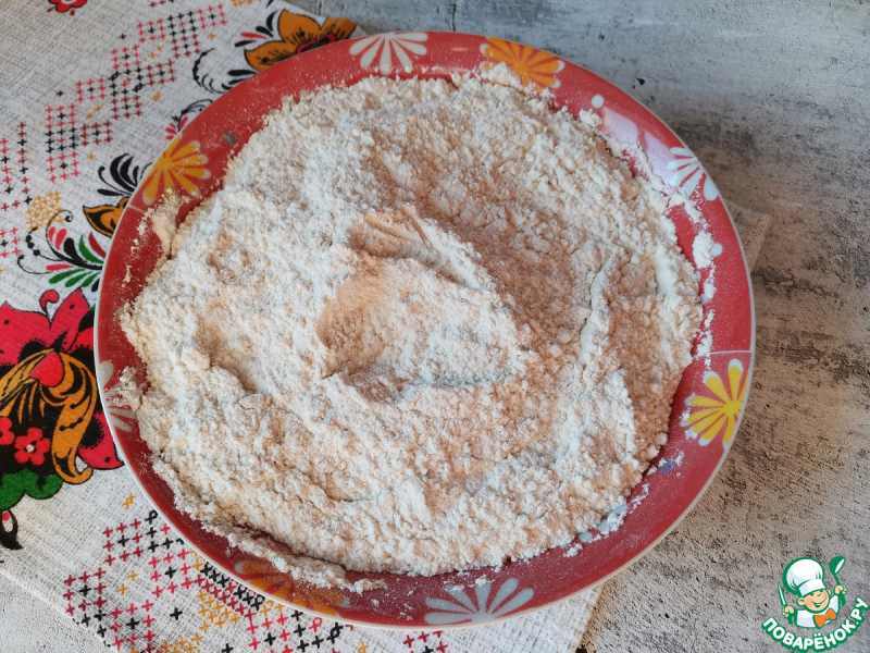 Хлеб с грецкими орехами