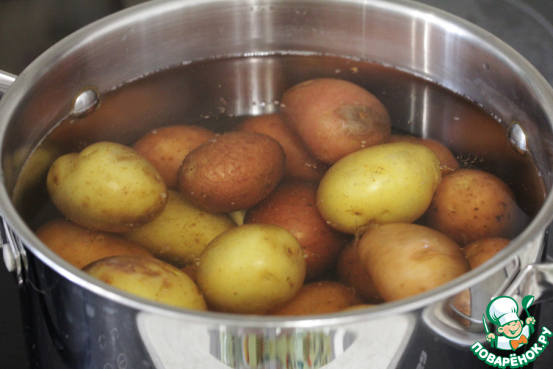 Хрустящий картофельный салат