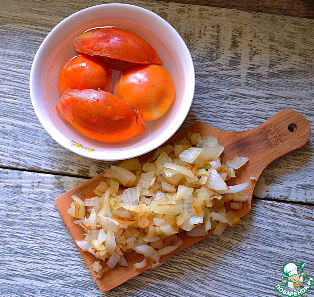 Икра из запечённых овощей