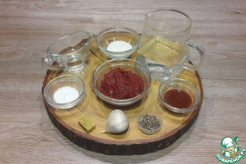 Икра кабачковая с острым соусом кимчи