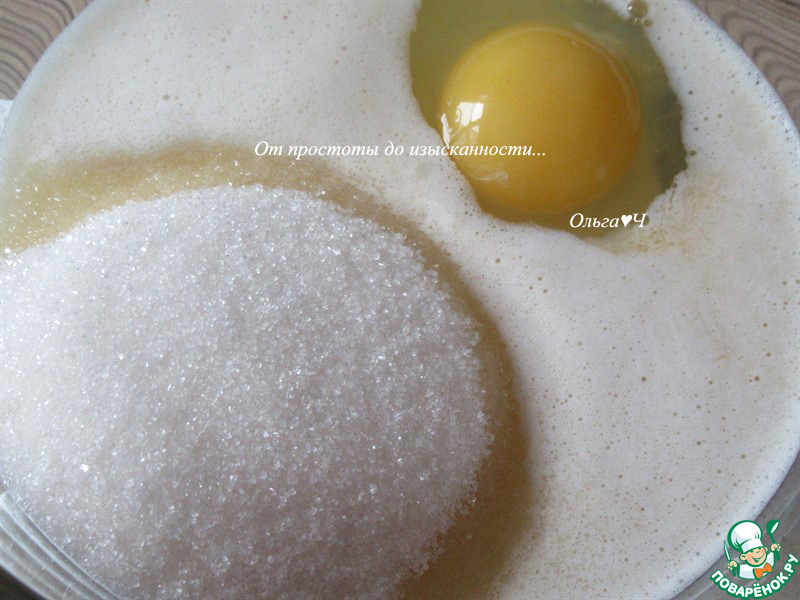 Имбирный пирог с грушами