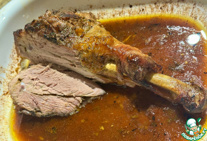 Индюшка. Голень в духовке