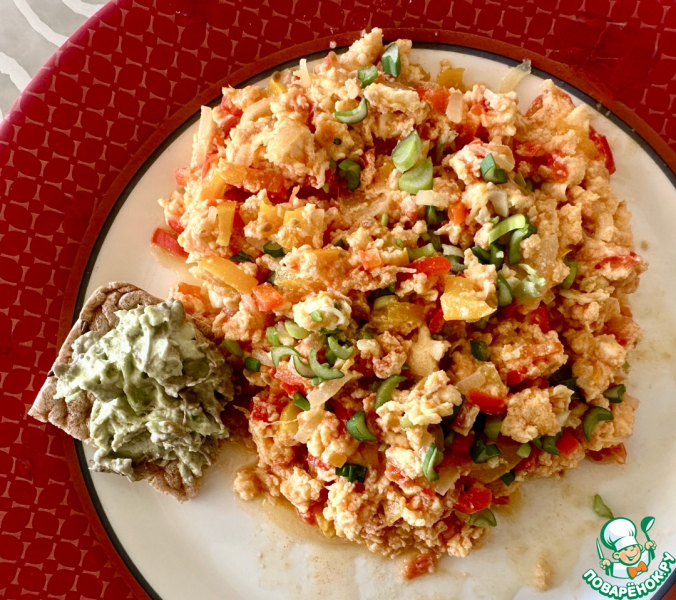 Яичница разболтайка. Здоровый завтрак