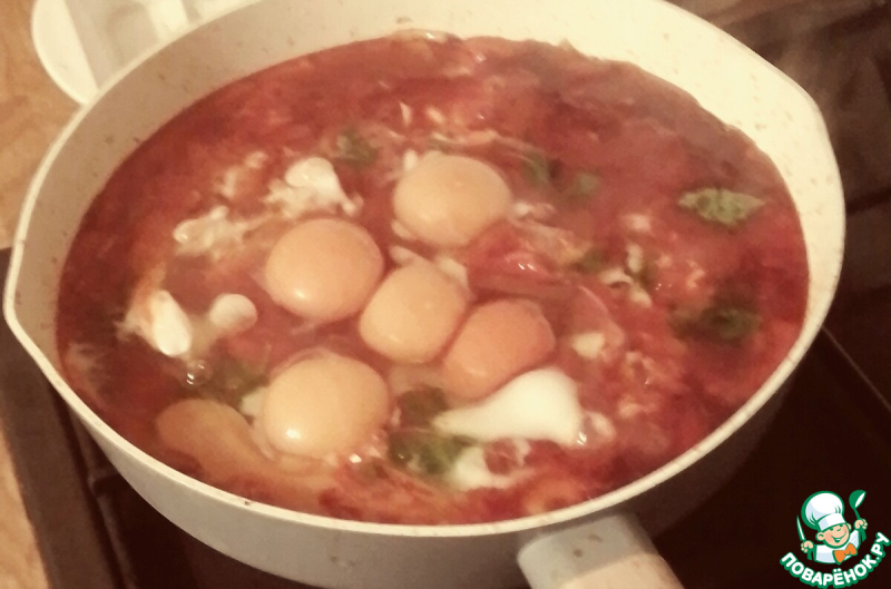 Яйца по-турецки с лимонным йогуртом