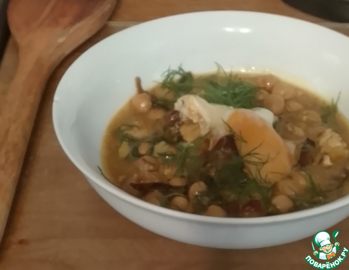 Яйца в кокосовом карри