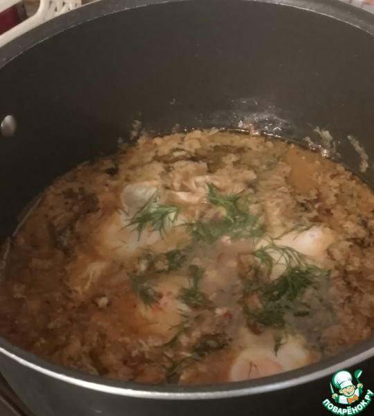 Яйца в кокосовом карри